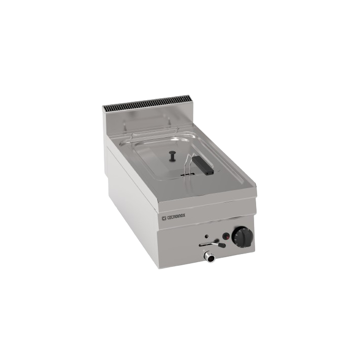 TOP FRITEUSE GAZ 1 x 8 L EGF465 TECNOINOX