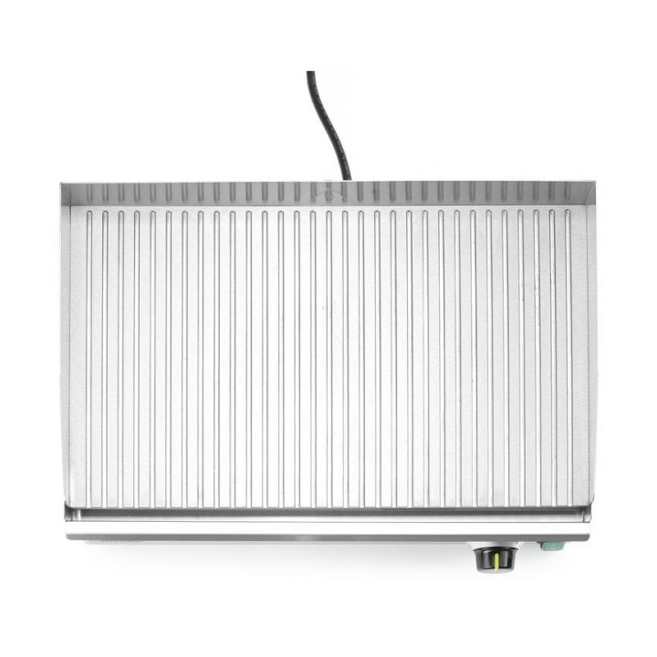 Grill rainuré