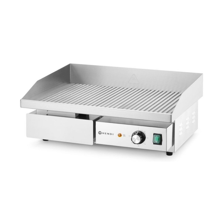 Grill rainuré