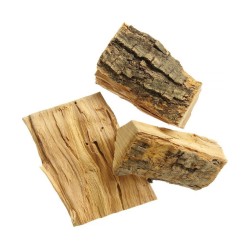 Morceaux de bois de fumage