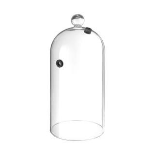 Cloche en verre avec aération