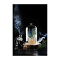 Cloche en verre avec aération