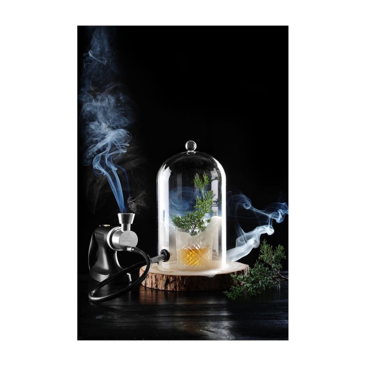 Cloche en verre avec aération