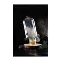 Cloche en verre avec aération