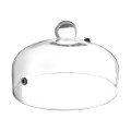Cloche en verre avec aération