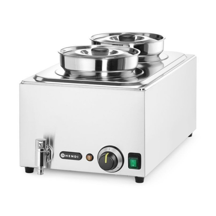 Set : Bain-marie Ranger + 2 bacs de 4L avec couvercle