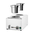 Set : Bain-marie Ranger + 2 bacs de 4L avec couvercle