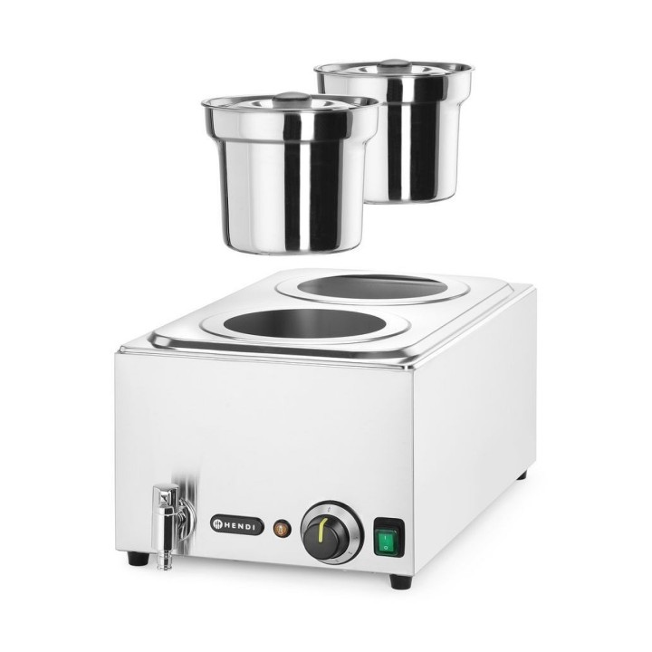 Set : Bain-marie Ranger + 2 bacs de 4L avec couvercle