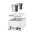 Set : Bain-marie Ranger + 2 bacs de 4L avec couvercle