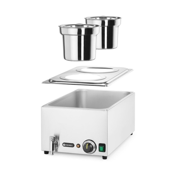Set : Bain-marie Ranger + 2 bacs de 4L avec couvercle