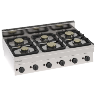 TOP 6 BRANDERS GAS EG6S65 TECNOINOX