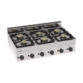 TOP 6 BRANDERS GAS EG6S65 TECNOINOX