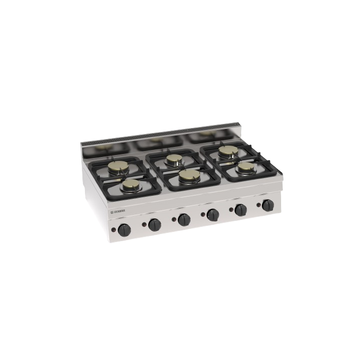 TOP 6 BRANDERS GAS EG6S65 TECNOINOX