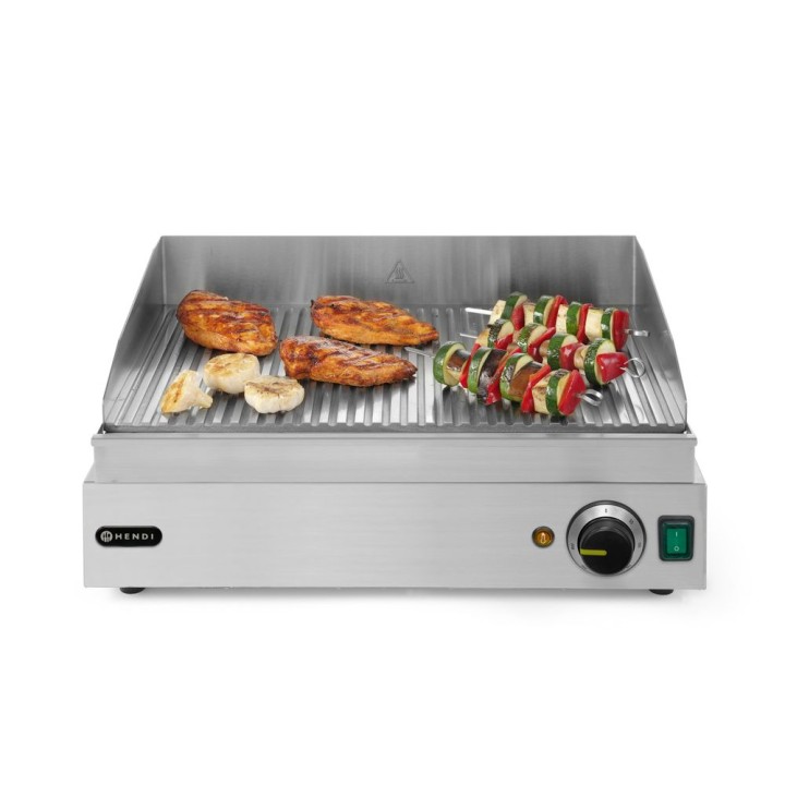 Grill rainuré