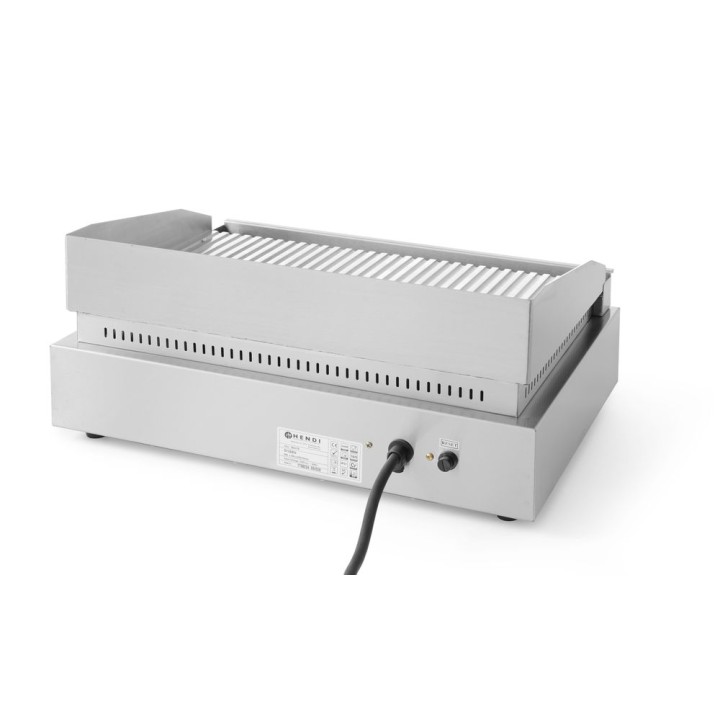 Grill rainuré