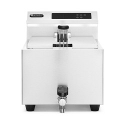 Friteuse Profi Line avec robinet de vidange numérique - 8 l