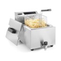 Friteuse Profi Line avec robinet de vidange numérique - 8 l