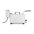 Friteuse Profi Line avec robinet de vidange numérique - 8 l