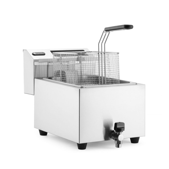 Friteuse Profi Line avec robinet de vidange numérique - 8 l