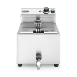 Friteuse Profi Line avec robinet de vidange - 8 l