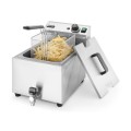 Friteuse Profi Line avec robinet de vidange - 8 l