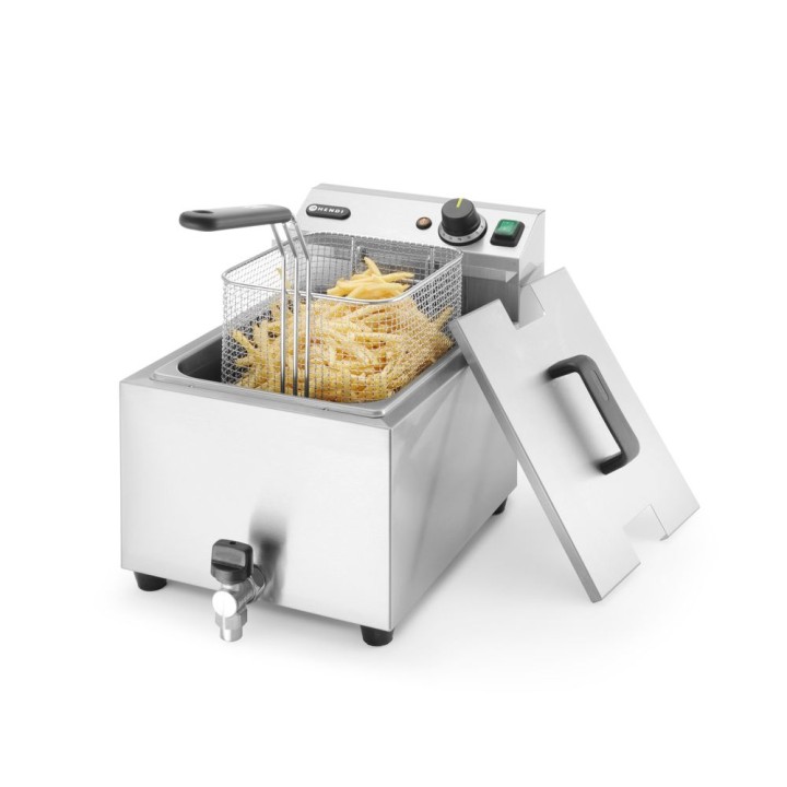 Friteuse Profi Line avec robinet de vidange - 8 l