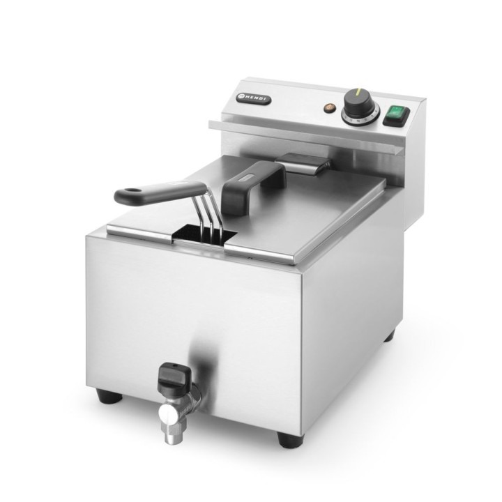 Friteuse Profi Line avec robinet de vidange - 8 l