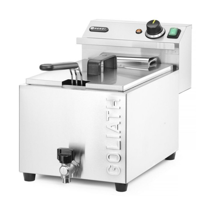 Friteuse XL avec robinet de vidange HENDI GOLIATH