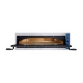 FOUR A PIZZA ELECTRIQUE PROFESSIONNEL, 1 X 6 PIZZA Ø 360 MM, CHAMBRE ENTIEREMENT EN PIERRES REFRACTAIRES, COMMANDES MECANIQUE...