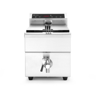 Friteuse à induction avec robinet de vidange - 8 l