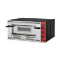 FOUR A PIZZA PROFESSIONNEL AU GAZ, 1 X 4 PIZZA Ø 350 MM, COMMANDES MECANIQUES VGA4-35 GGF