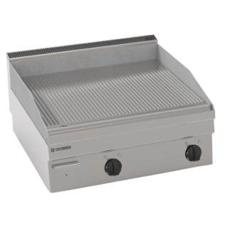 DUBBELE ELECTRISCHE TOP FRY-TOP, GERIBD EEFT865R TECNOINOX