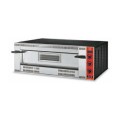 PROFESSIONELE PIZZA OVEN OP GAS, 1 X 9 PIZZA Ø 300 MM, MECHANISCHE BEDIENING VGA9-30 GGF