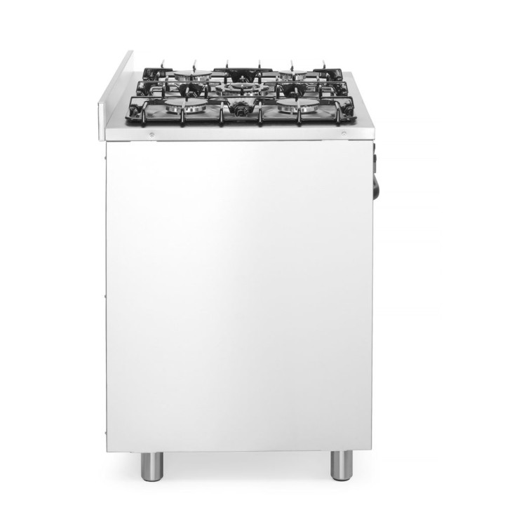 Cuisinière à gaz - 5 feux avec four électrique