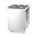 Cuisinière à gaz - 5 feux avec four électrique