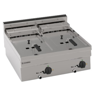 ELECTRISCHE TOP FRITEUSE 2 x 8 L EEF865 TECNOINOX