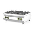 Cuisinière à gaz de table - 4 feux Kitchen Line