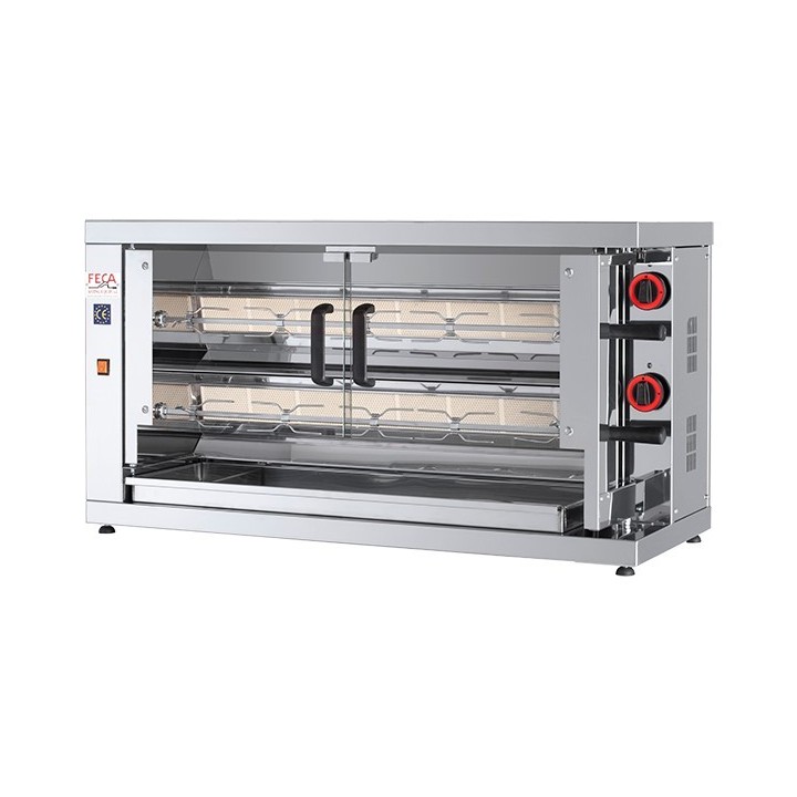 GAS KIPPENSPIT, 2 SPITTEN, MAX 8 KIPPEN ROTG08EKO FECA