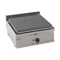 TOP DOORKOOKPLAAT 1/1 GAS EGT70 TECNOINOX