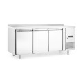Congélateur comptoir, 3 portes 420L