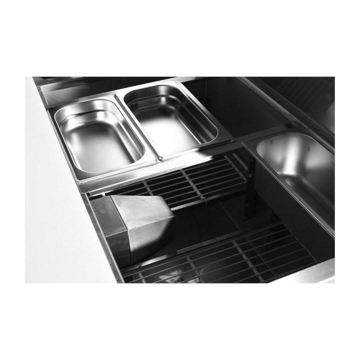 Saladette 2 portes 300L