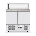 Saladette pizza 2 portes 300L