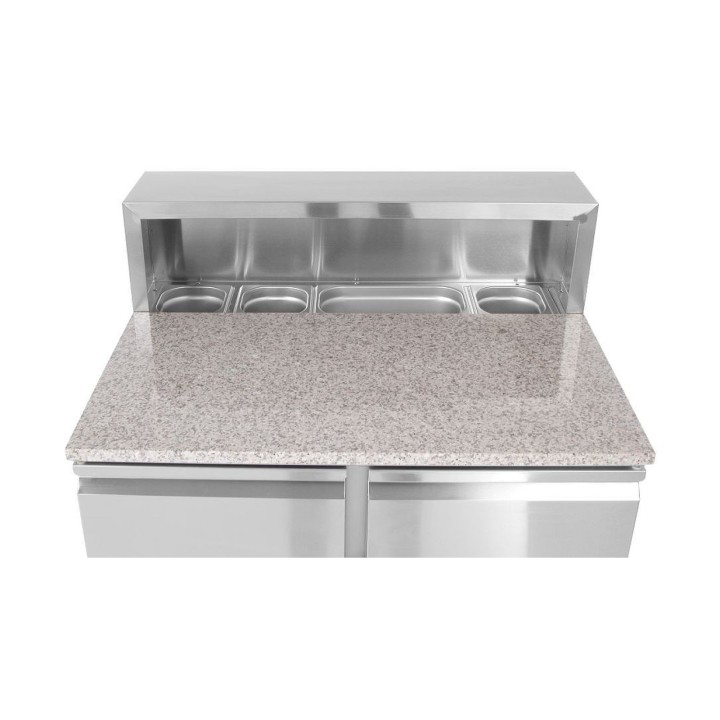 Saladette pizza 2 portes 300L