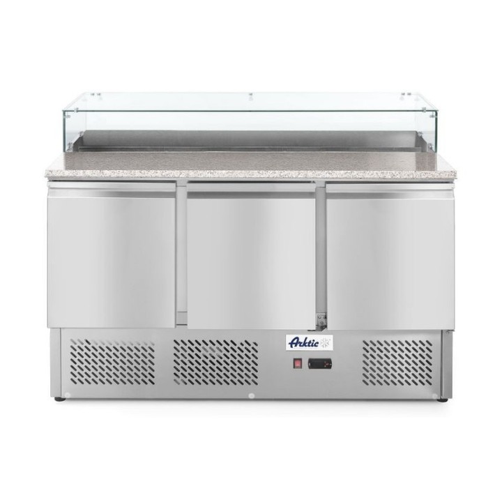 Saladette pizza 3 portes 380L