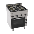 GASFORNUIZEN OP GEVENTILEERDE ELECTRISCHE OVEN EG4SFE65 TECNOINOX