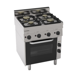 GASFORNUIZEN OP GEVENTILEERDE ELECTRISCHE OVEN EG4SFE65 TECNOINOX