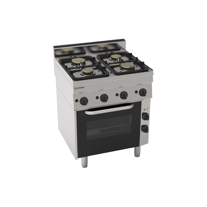 GASFORNUIZEN OP GEVENTILEERDE ELECTRISCHE OVEN EG4SFE65 TECNOINOX