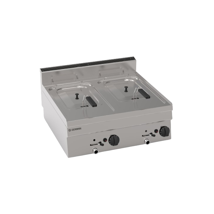 TOP FRITEUSE GAS 2 x 8 L EGF865 TECNOINOX