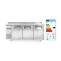 Réfrigérateur comptoir avec trois portes Kitchen Line 390L