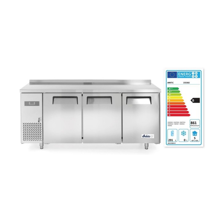 Réfrigérateur comptoir avec trois portes Kitchen Line 390L